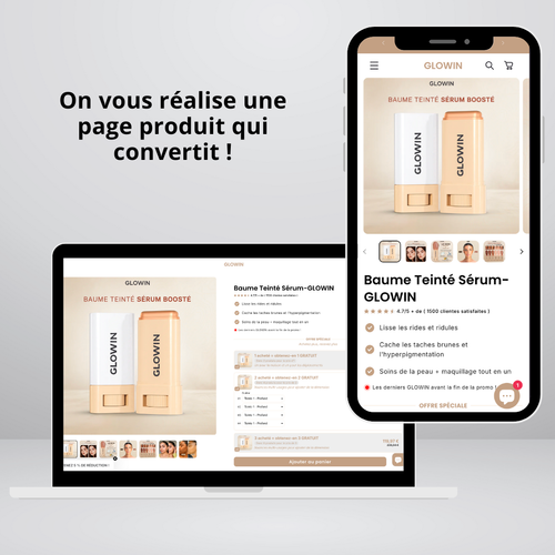 PAGE PRODUIT OPTIMISÉE